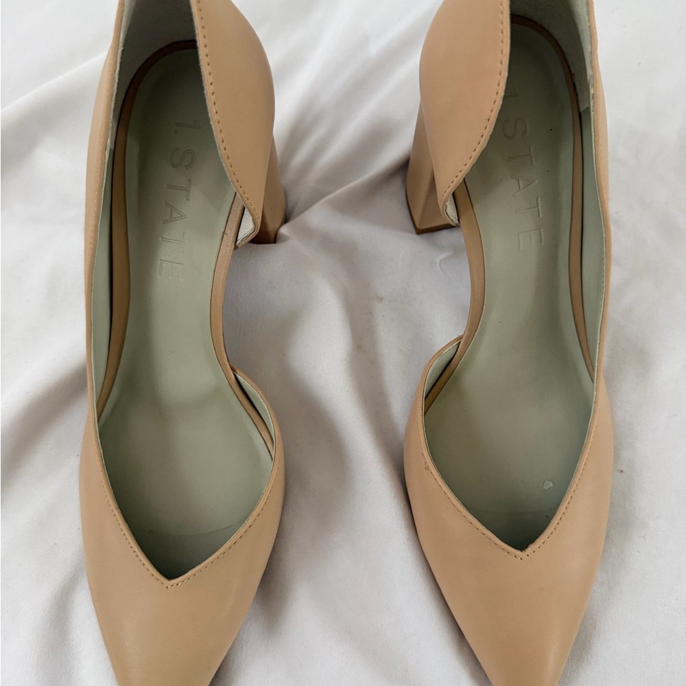 Tan pumps high heels - Picture 5 of 11